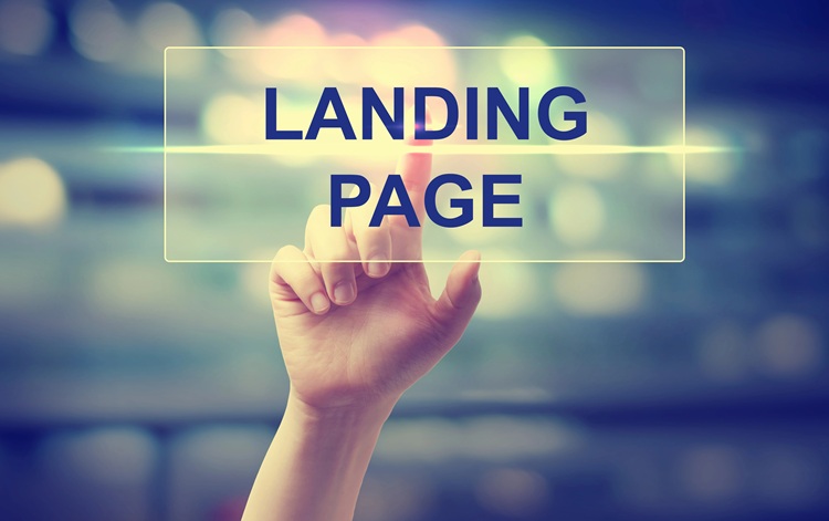 landing page